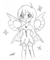 little shy pixie